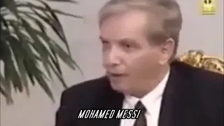 احدي حوارات الرئيس مبارك مع صحفي إسرائيلي بيقوله مسمعناش عنك في حرب أكتوبر   فصدمه الرئيس برده دندنها