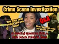 Crime Scene Investigator Q A High School Forensic Class