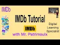IMDb Tutorial
