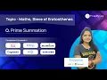TCS Codevita question - Prime Summation