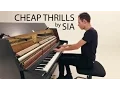 Lagu Sia - Cheap Thrills | Piano Cover - Peter Bence