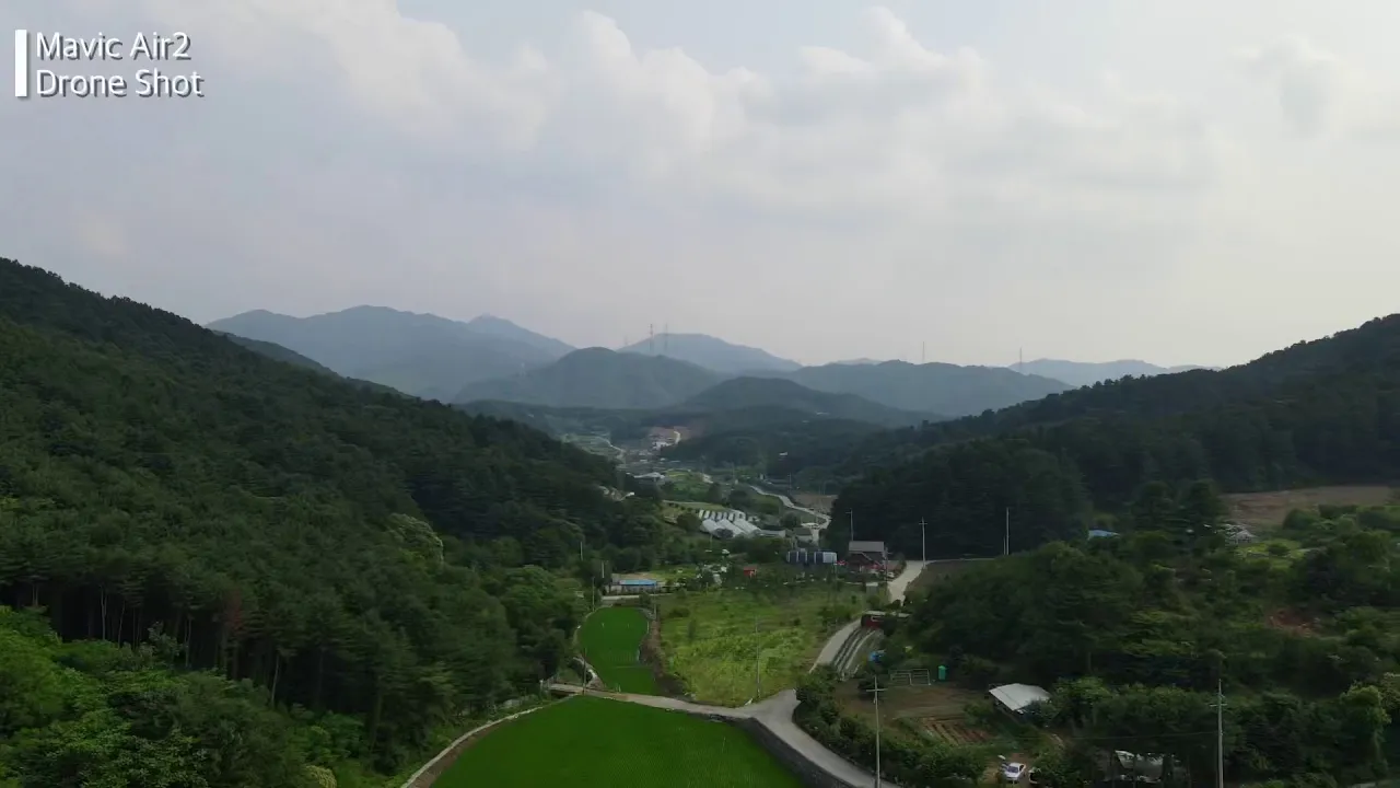 드론 영상 l 포천 나무새 캠핑장 주변을 살펴보아요🏕 (by 매빅에어2) サムネイル