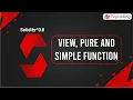View Pure And Simple Function Blockchain Solidity 0 8 in Hindi
