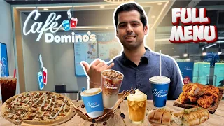 Trying Full Cafe Domino s Menu