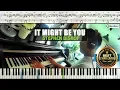 Download Lagu ♪ It Might Be You - Stephen Bishop / Piano Cover Instrumental Tutorial Guide