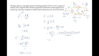 E M Motional EMF Level 2 Example 1