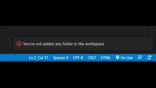 how to fix VS Code Live Server not running error
