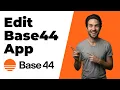 How To Edit Base44 App Quick Tutorial
