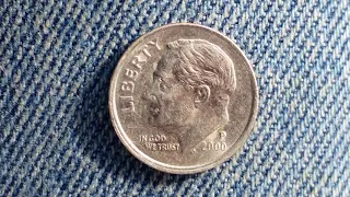 2000-P ROOSEVELT DIME 1 842 500 000 CREATED OTHER FUN FACTS