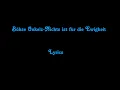 Böhse Onkelz- Nichts ist für die Ewigkeit [Lyrics]
