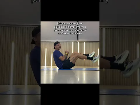 Estos son los mejores ejercicios sin implementos para aplanar tu abdomen y reafirmar tus brazos 💪