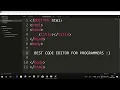 The Best Code Editor for Programmers How To Download and Install Sublime Text Editor Step by Step