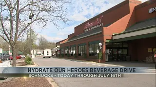 Schnucks hosts Hydrate our Heroes Beverage Drive