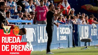 🗣️ Rueda de prensa pospartido J11 de Luis García | RCD Mallorca