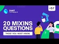 Solving all doubts for Mixins in Dart Dart mixin questions and answers
