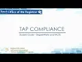 TAP Compliance Student Guide DegreeWorks and FACTS