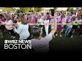 Supporters gather outside courthouse as Lindsay Clancy murder trial continues