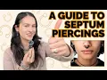 What to Know Before Getting a Septum Piercing Pain Level Aftercare Jewelry Options More