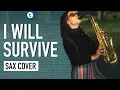 Lagu Gloria Gaynor - I Will Surive | Saxophone Cover | Alexandra Ilieva | Thomann