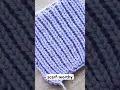 Fisherman s rib a scarf-worthy stitch