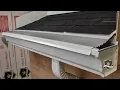 Waterlock Micromesh Flat Gutter Guards - Color Options