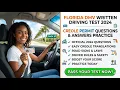 Florida DMV Permit Test Prep 2026 Creole Practice Questions and Exam Answers