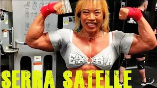 ifbb pro bodybuilder serra satelle female bodybuilding