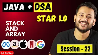 Mastering Java DSA Java Stack Array Constructor Session 22