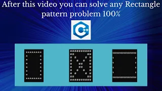 How to solve a hollow Rectangle star pattern problems in C Detail explanation for beginner