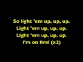 Download Lagu Light 'Em Up Fall Out Boy Lyrics)