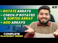 Lecture21 Solving Questions Arrays
