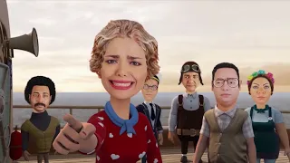 تتر بداية مسلسل   الكابتن عزوز     غناء هشام عباس   بطولة سامح حسين                         دندنها