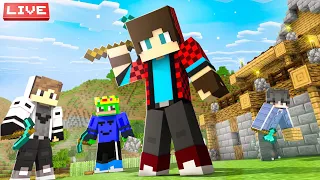 🔴 LIVE - Playing Survival Series in Minecraft