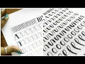 8 Basic Calligraphy Strokes - The Easy Way to Improve Your Calligraphy