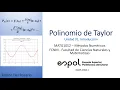 Taylor polynomial with graphics in Python