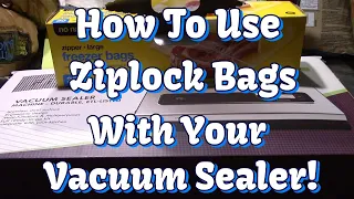 Using No Name Freezer Bags With My Vacuum Sealer