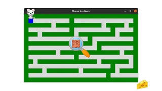 Mouse in a maze using python and TKinter