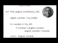 Find the Largest Number in a List Without Using Python s max Function Python for Beginners