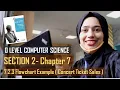 7 2 3 Flowchart Example Concert Ticket Sales CHAPTER 7 SECTION B O Level Computer Science
