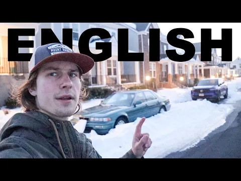 Learn English in the Snow w/ comprehensible input