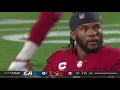 James Conner AMAZING one-handed catch Kyler throws redzone INT