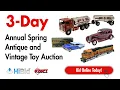 3-Day Annual Spring Antique Vintage Toy Auction - Bid Now on HiBid com