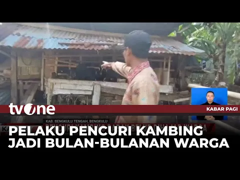Kepergok Curi Kambing, Pelaku Nekat Bacok Satu Keluarga