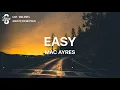 Lyric/lirik Easy - Mac Ayres ( Acoustic Cover HTHAZE )Terjemahan