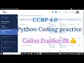 Python coding Practice - 2B NXT Wave
