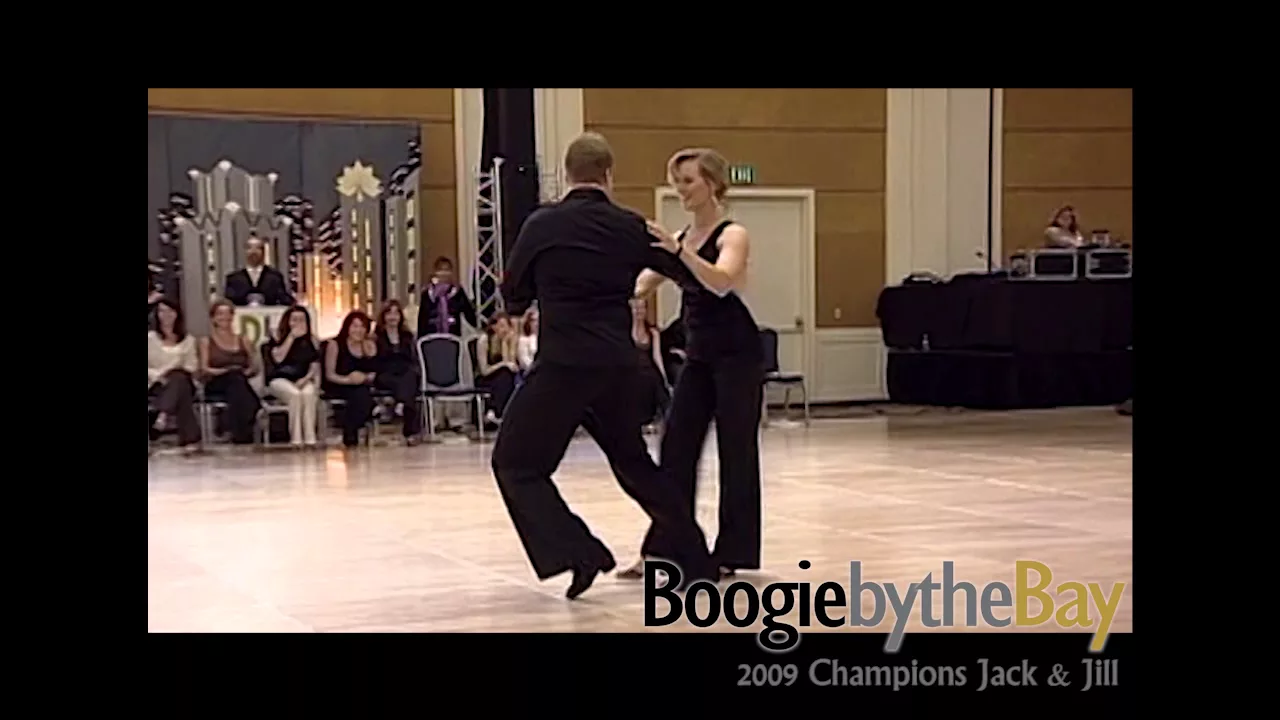 Kyle Redd & Stephanie Batista  - 2009 Boogie by the Bay (BbB) - WCS Dance Champions Jack & Jill