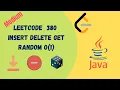 Leetcode 380 Insert Delete GetRandom O 1 Java Solution