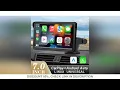 Download Lagu Hippcron CarPlay Android Auto Car Radio Multimedia Video Player 7inch Portable Touch Screen With USB