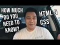 HTML CSS - How Much Do You Really Need To Know
