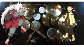 kin naruto shippuden 6th opening flow sign drum cover studio quality 
